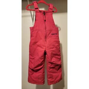 Arctix Pink Snow Bibs Toddler 2T
